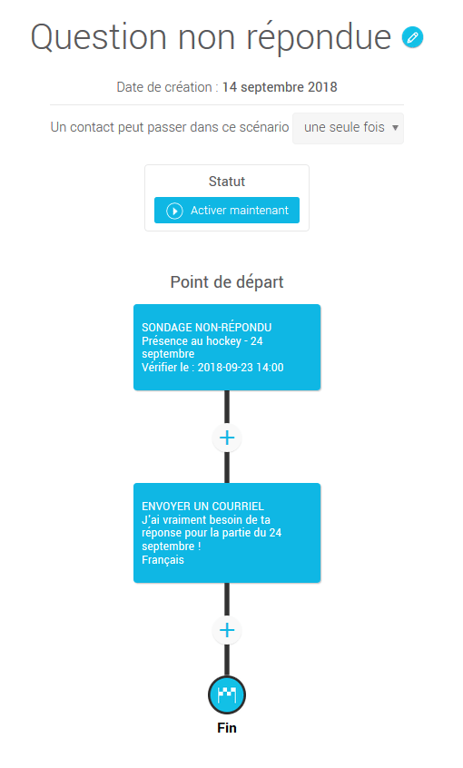 3- Planifiez vos rappels